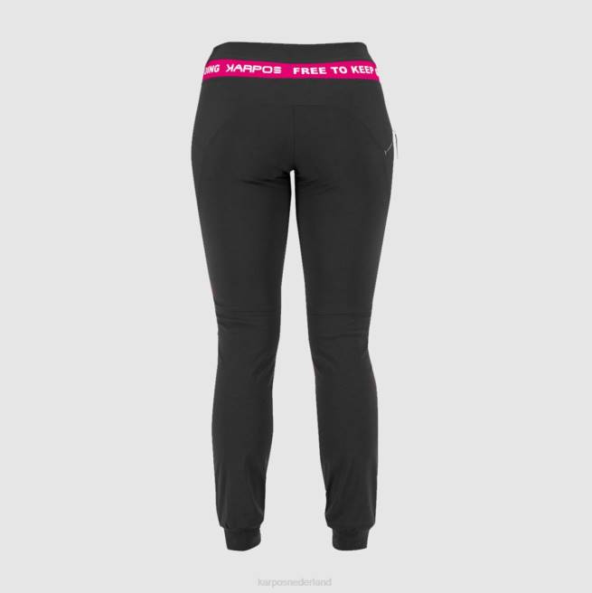 hijgen| Karpos vrouwen easyfrizz broek zwart/insinuatie HD6V1507