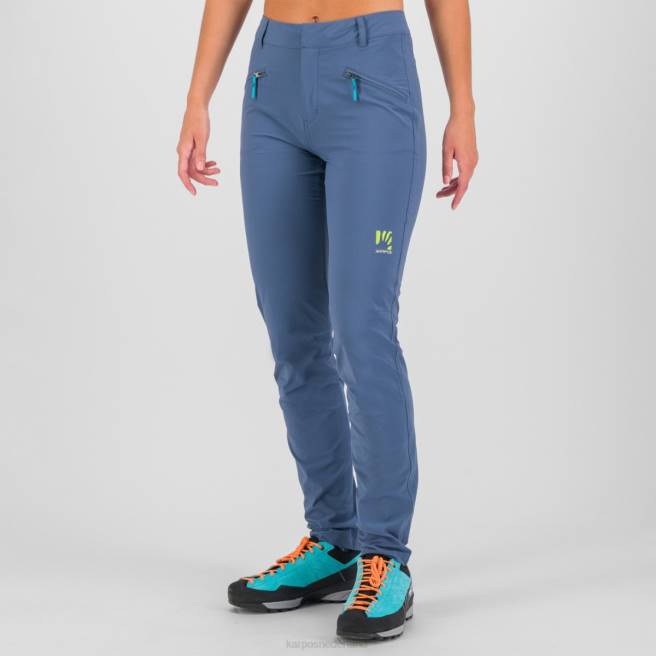 hijgen| Karpos vrouwen fantasia evo w broek vintage-indigo/zwart HD6V1509