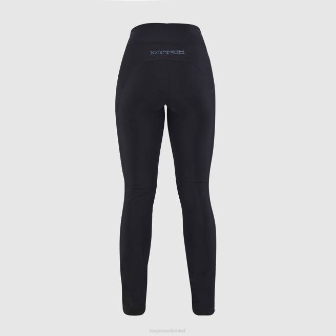 hijgen| Karpos vrouwen gemakkelijke winterbroek zwart roze fluo HD6V1518