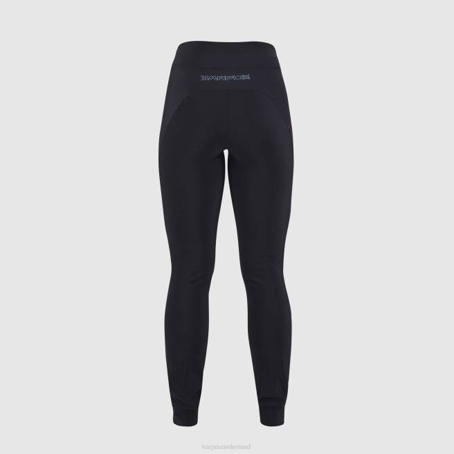 hijgen| Karpos vrouwen gemakkelijke winterbroek zwart roze fluo HD6V1519