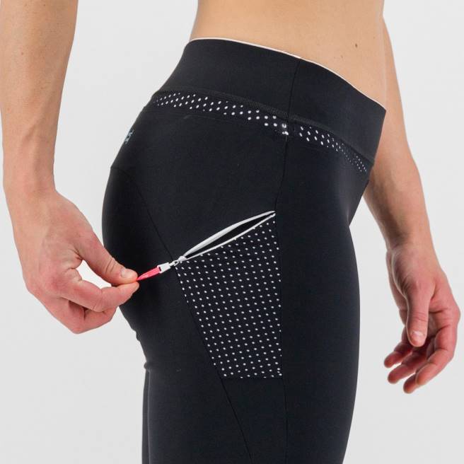 hijgen| Karpos vrouwen makkelijk met broek zwart wit HD6V1533