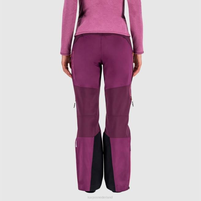 hijgen| Karpos vrouwen marmolada met broek wit Zwart HD6V1399