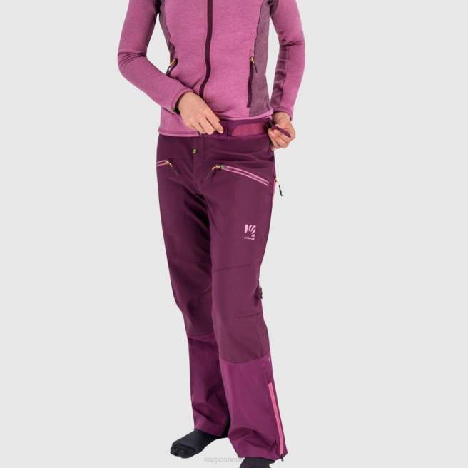 hijgen| Karpos vrouwen marmolada met broek wit Zwart HD6V1399
