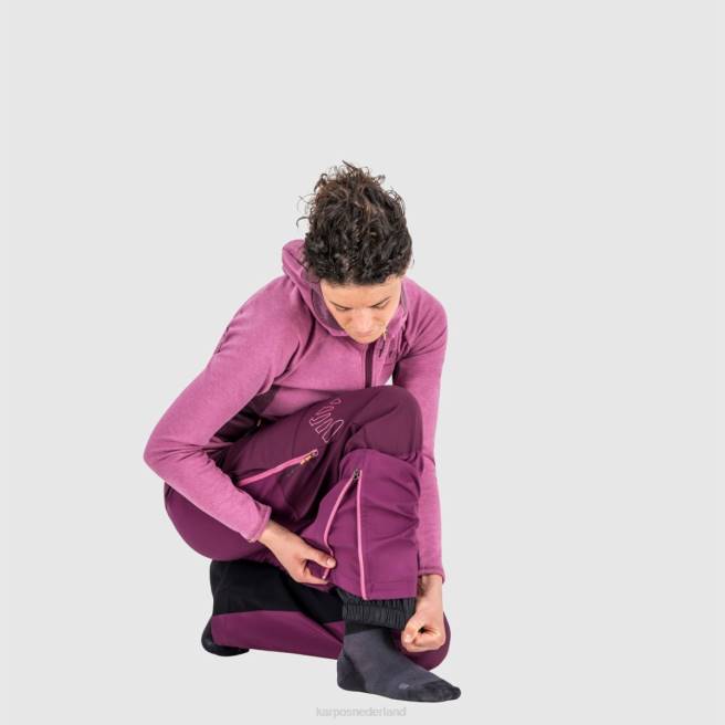 hijgen| Karpos vrouwen marmolada met broek wit Zwart HD6V1399