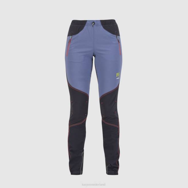 hijgen| Karpos vrouwen rock w broek vintage indigo/zwart/heet koraal HD6V1469