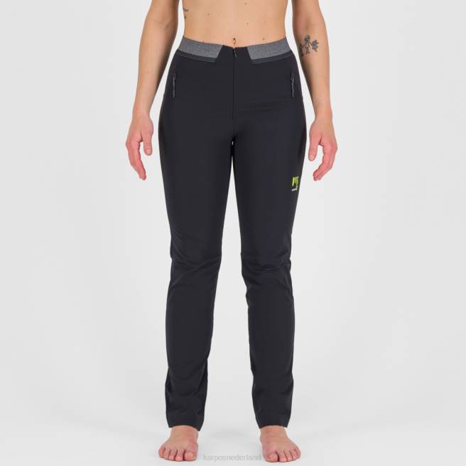 hijgen| Karpos vrouwen tre cime w broek zwart/donkergrijs HD6V1481