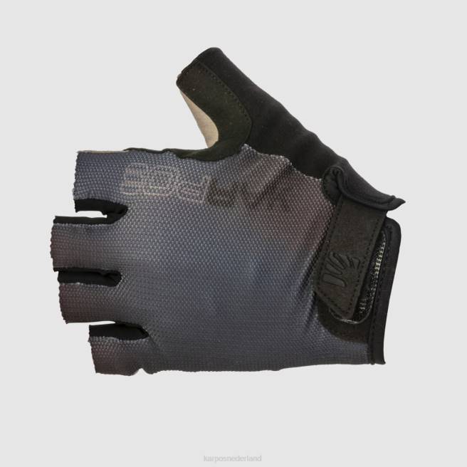 handschoen| Karpos vrouwen federia 1/2 vingers handschoen zwart HD6V906