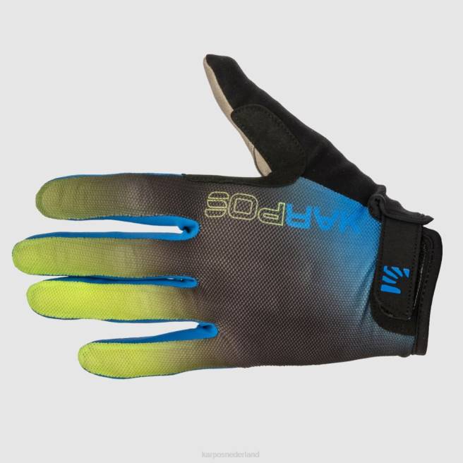 handschoen| Karpos vrouwen federiaanse handschoen indigo b/zwart/groen fluo HD6V898
