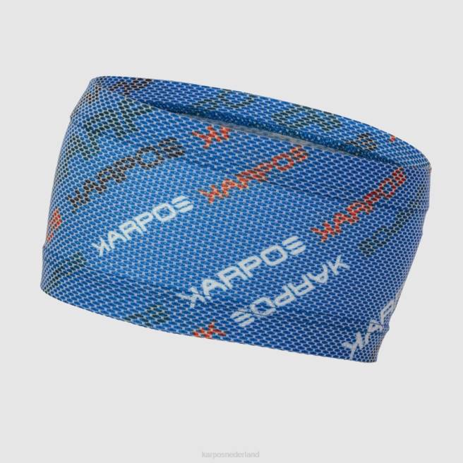 hoofddeksel| Karpos vrouwen hoofdband verplaatst indigo b./mandarijn t. HD6V805