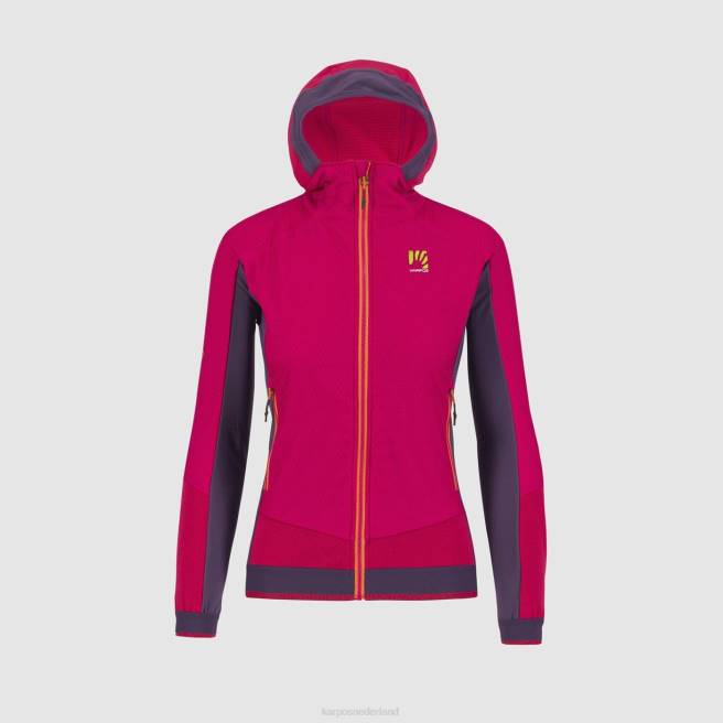 jas| Karpos vrouwen alagna plus evo w-jas granita/druif HD6V1016