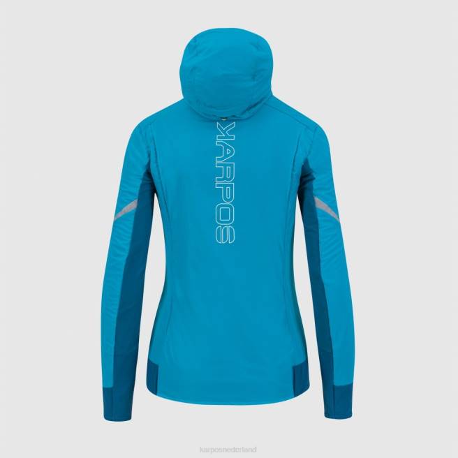 jas| Karpos vrouwen k-performance hybride w-jas sialia/Marokkaans blauw HD6V1005