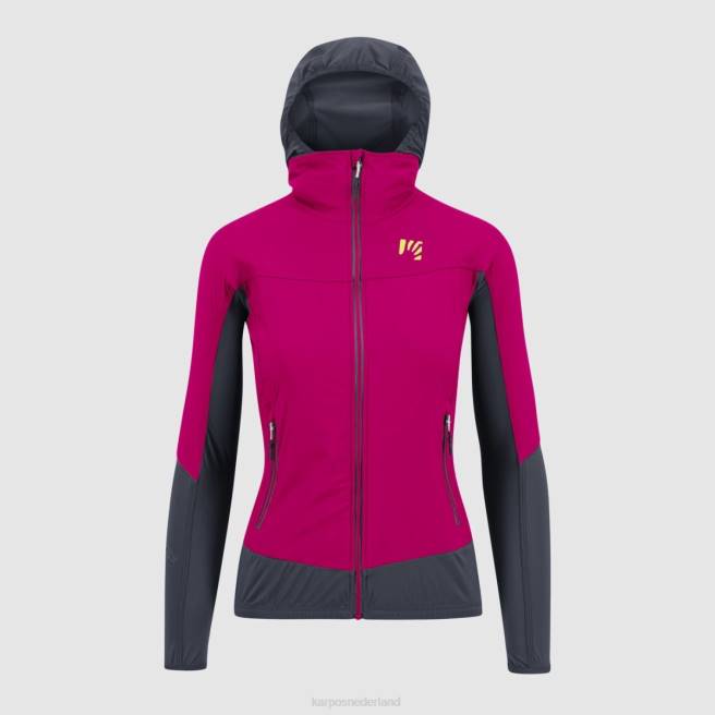 jas| Karpos vrouwen lavaredo w jas insinuatie/ombre blauw HD6V1037