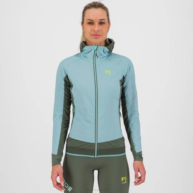 jas| Karpos vrouwen lavaredo winterjas aqua sky/tijm HD6V1088