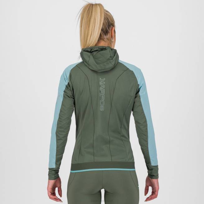jas| Karpos vrouwen lavaredo winterjas aqua sky/tijm HD6V1088