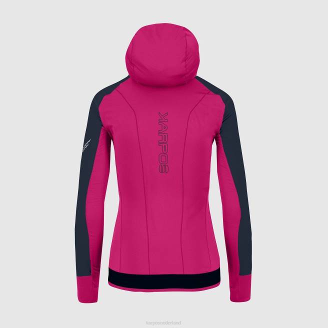 jas| Karpos vrouwen lavaredo winterjas vulcaan/roze HD6V1090