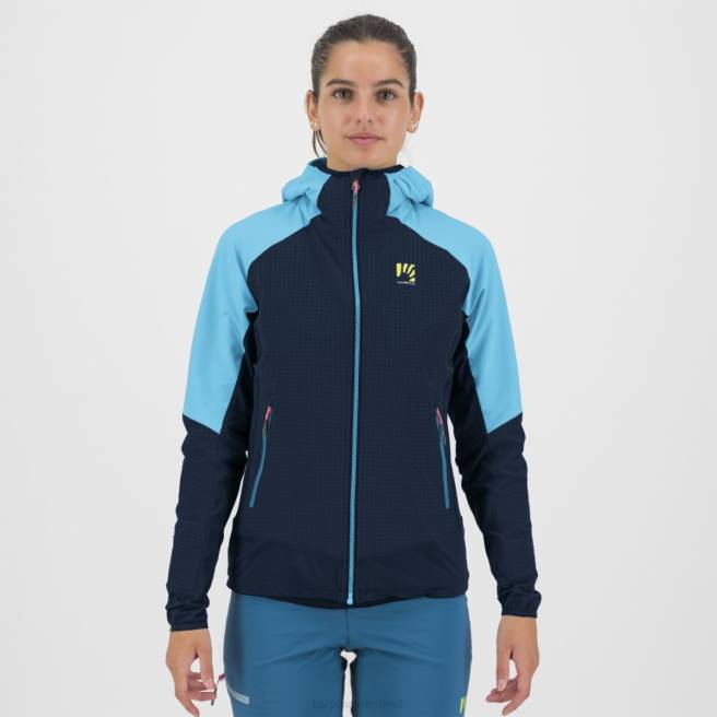 jas| Karpos vrouwen lede w jas hemelkapitein / blauw atol HD6V1046