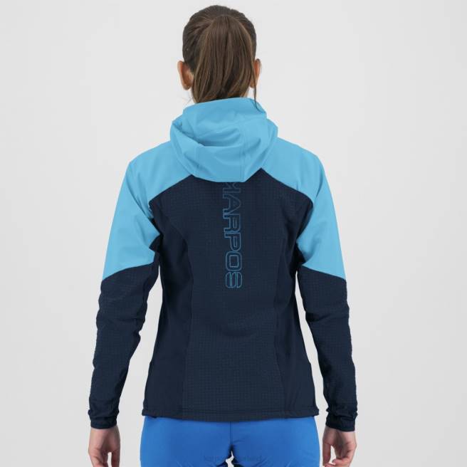 jas| Karpos vrouwen lede w jas hemelkapitein / blauw atol HD6V1046