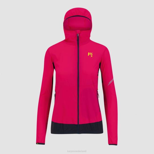 jas| Karpos vrouwen lot evo w jas insinuatie/ombre blauw HD6V1099