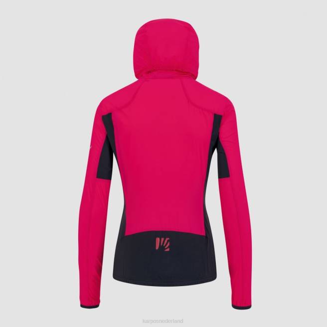 jas| Karpos vrouwen lot evo w jas insinuatie/ombre blauw HD6V1099