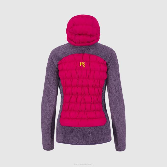 jas| Karpos vrouwen marmarole met jasje granita/druif HD6V1050