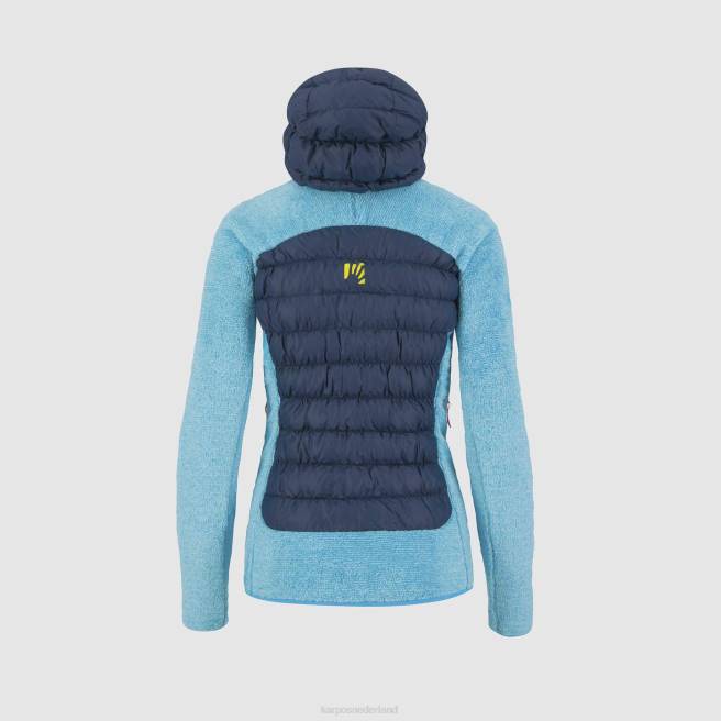 jas| Karpos vrouwen marmarole met jasje middernacht/blauw atol HD6V1057