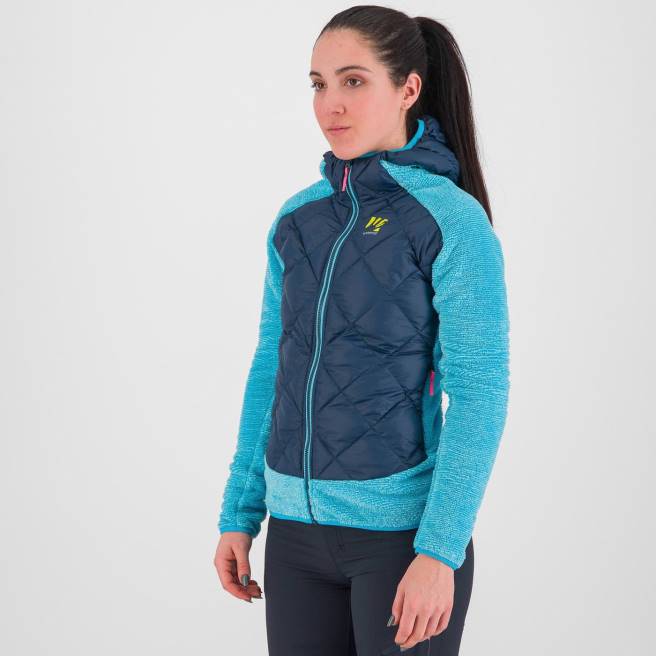 jas| Karpos vrouwen marmarole met jasje middernacht/blauw atol HD6V1057