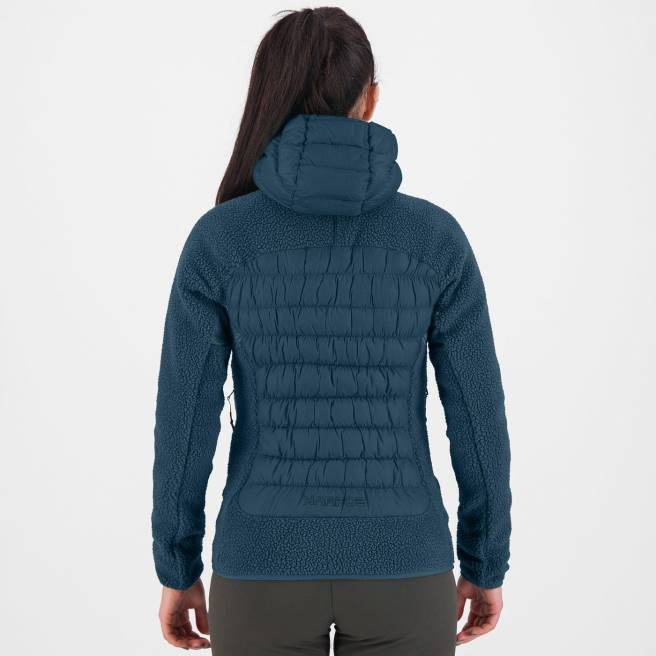 jas| Karpos vrouwen marmarole met technisch jasje middernacht/vulcan HD6V997