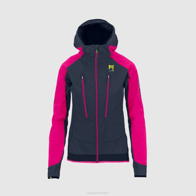 jas| Karpos vrouwen piz palu' met jasje vulcaan/roze HD6V981