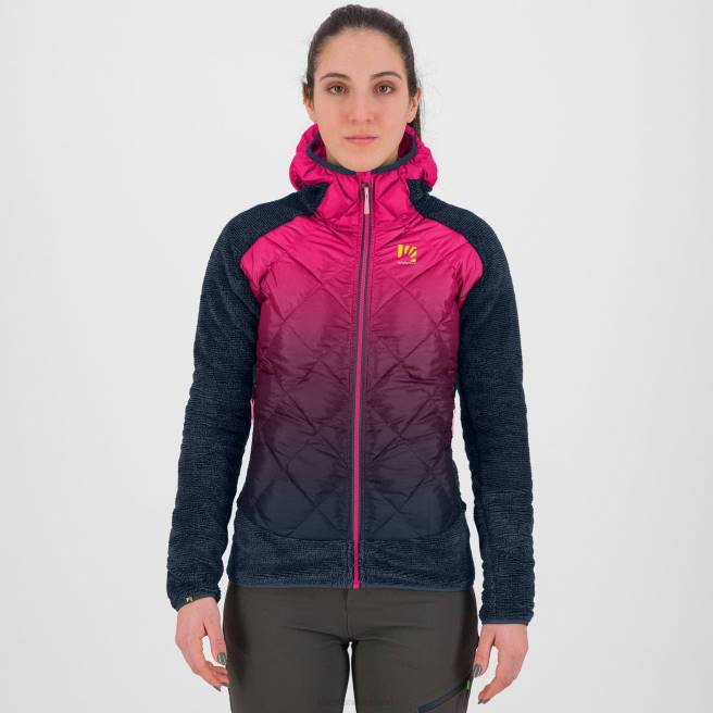 jas| Karpos vrouwen slim w marmarole jasje vulcaan/roze HD6V1031