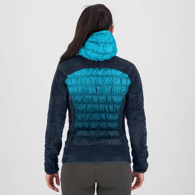 jas| Karpos vrouwen slim w marmarole jasje vulcan/blauw atol HD6V1030
