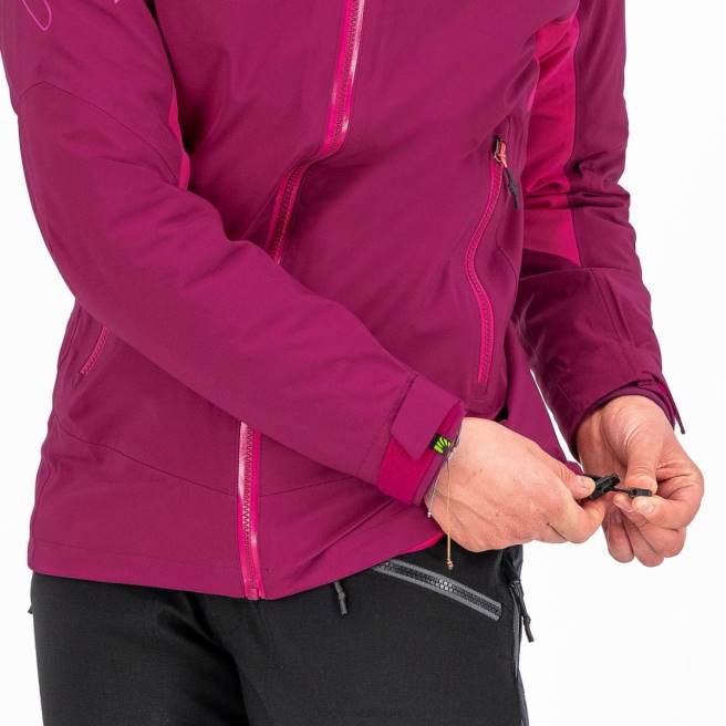 jas| Karpos vrouwen storm evo w-jas frambozen r./cabaret HD6V966