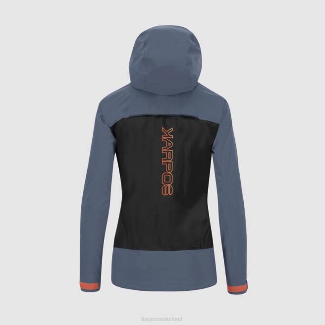 jas| Karpos vrouwen tijdelijke w jas zwart/vintageindigo HD6V1025