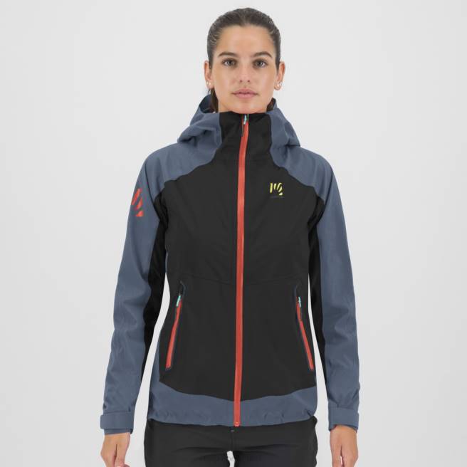 jas| Karpos vrouwen tijdelijke w jas zwart/vintageindigo HD6V1025