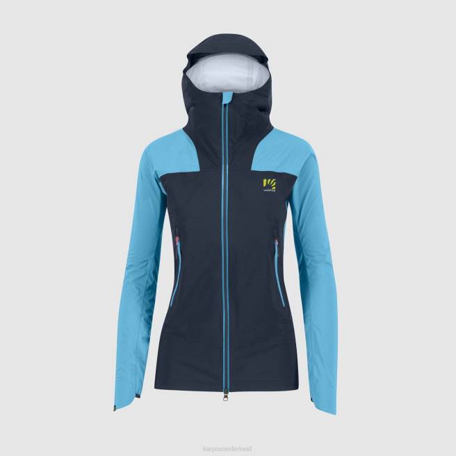 jas| Karpos vrouwen valsesia schelp met jasje vulcan/blauw atol HD6V953