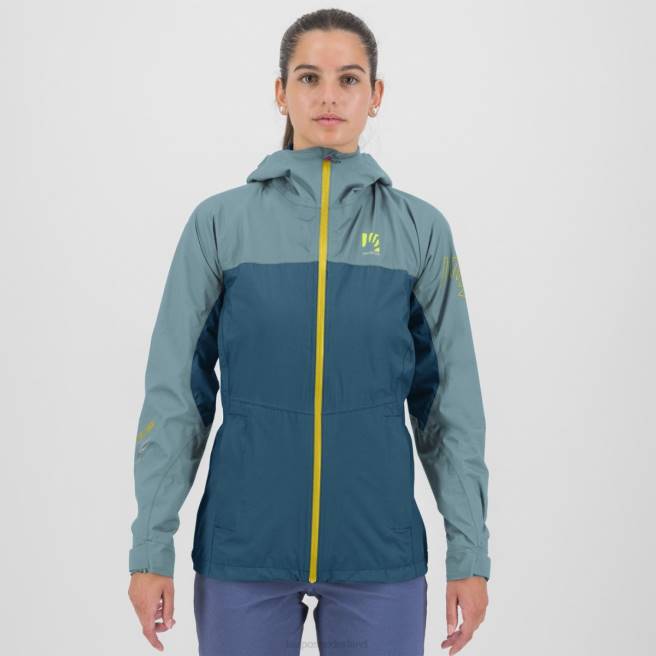 jas| Karpos vrouwen veel regen met jas corsair/adriatisch blauw HD6V1033