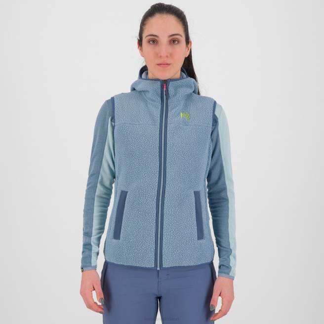 vest| Karpos vrouwen Jaren 80 hoodie met vest berg lente HD6V1092