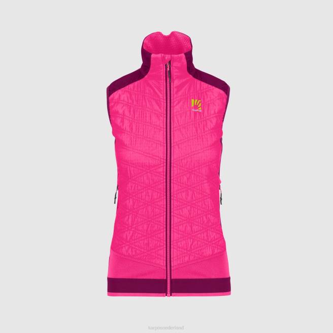 vest| Karpos vrouwen alagna plus evo w-vest roze/jongensbes HD6V1086