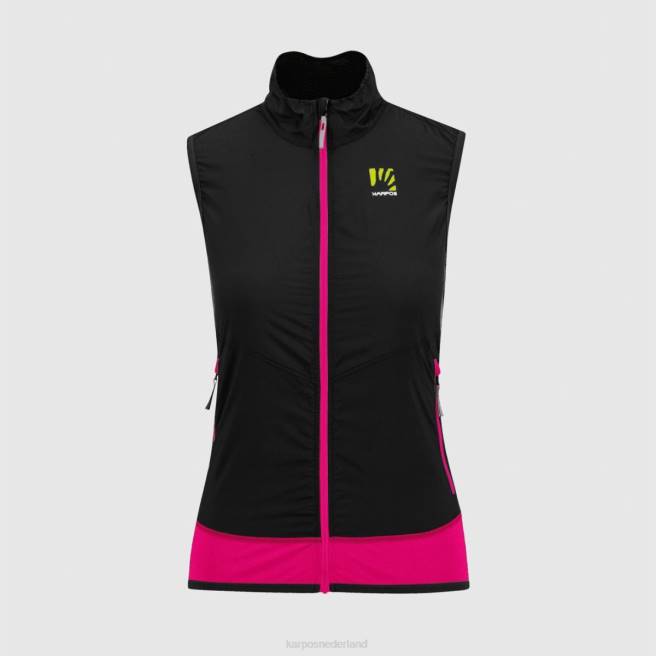 vest| Karpos vrouwen lavaredo w vest zwart/insinuatie HD6V1108