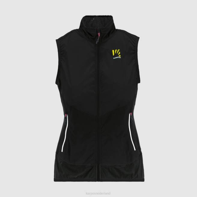vest| Karpos vrouwen lavaredo w vest zwart wit HD6V1110