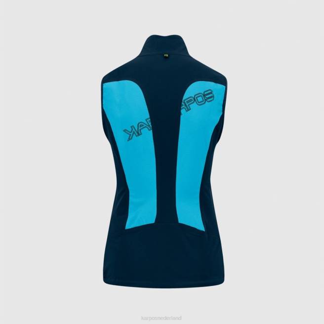 vest| Karpos vrouwen parete met vest blauwe atol / luchtkapitein HD6V1101
