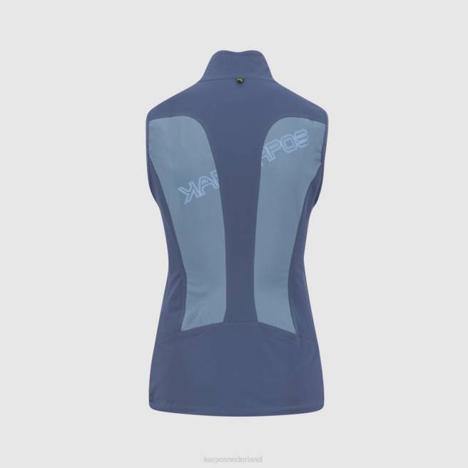 vest| Karpos vrouwen parete met vest lentemeer/vintage indigo HD6V1103