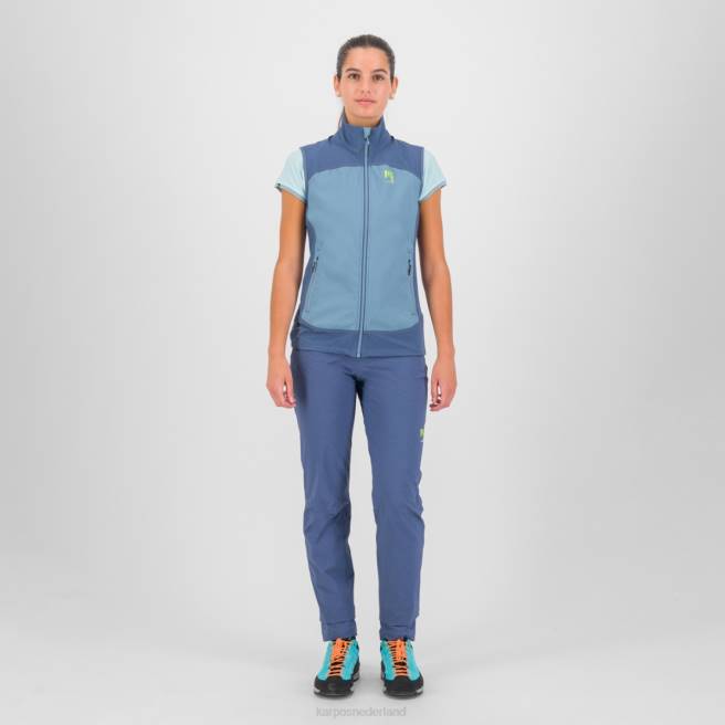 vest| Karpos vrouwen parete met vest lentemeer/vintage indigo HD6V1103