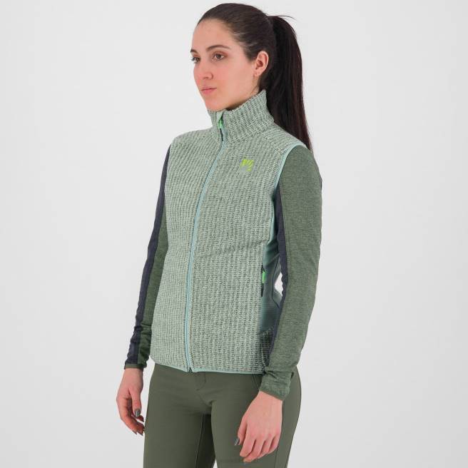 vest| Karpos vrouwen rochetta w-vest haven grijs HD6V1105