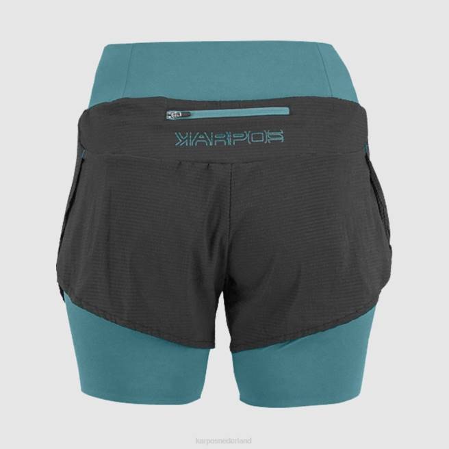 kort| Karpos vrouwen cengia w kort Adriatisch blauw/zwart HD6V1552