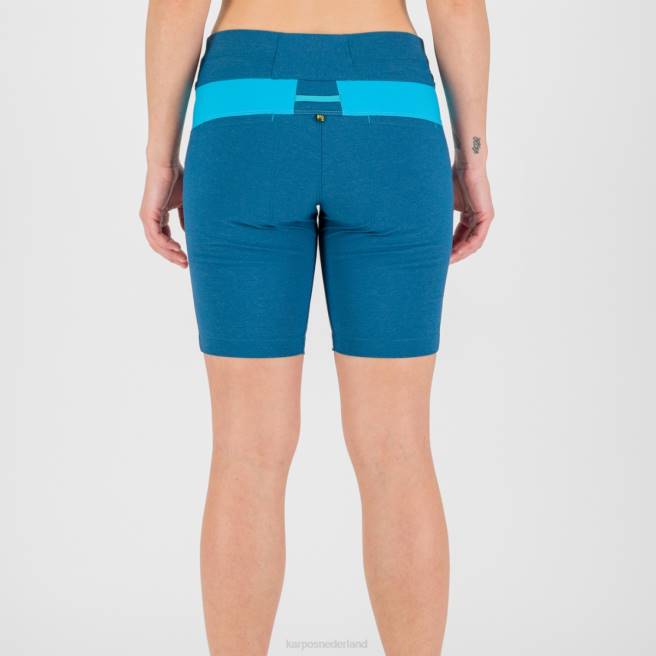 kort| Karpos vrouwen dolada en bermuda Marokkaans blauw/bluebird HD6V1616
