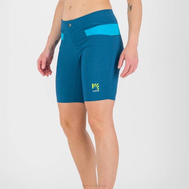 kort| Karpos vrouwen dolada en bermuda Marokkaans blauw/bluebird HD6V1616
