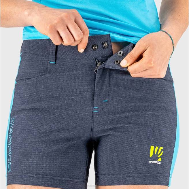 kort| Karpos vrouwen santa croce w kort Marokkaans blauw/bluebird HD6V1604