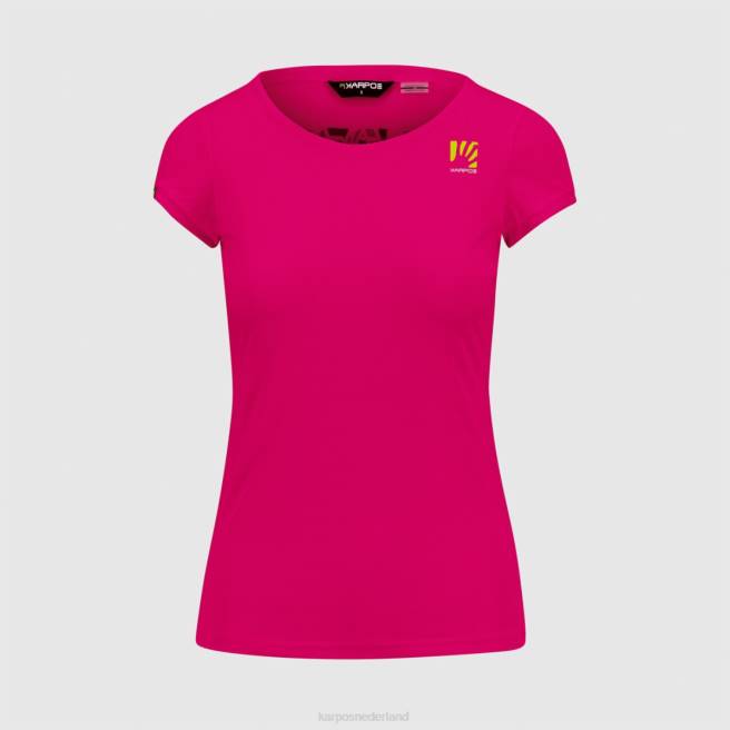 T-shirt| Karpos vrouwen Loma w-jersey insinuatie/kersenjubileum/ombr HD6V1380