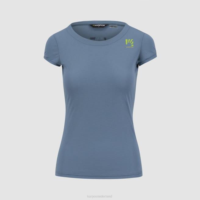 T-shirt| Karpos vrouwen Loma w-jersey lentemeer/aquamarijn/vintage HD6V1378