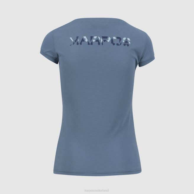 T-shirt| Karpos vrouwen Loma w-jersey lentemeer/aquamarijn/vintage HD6V1378
